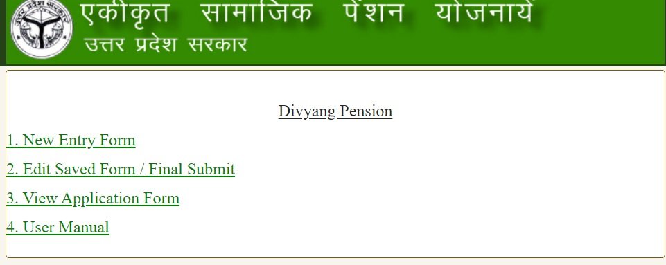 Divyang Pension 